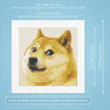 LuwoArte Large Diamond Art Kits for Adults - Brilliant Art Diamond Painting Kit - Paint Gem Art for Adults - Meme Animals
