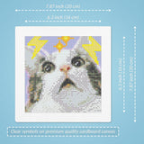 LuwoArte Large Diamond Art Kits for Adults - Brilliant Art Diamond Painting Kit - Paint Gem Art for Adults - Kittens