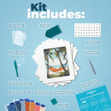 LuwoArte Large Diamond Art Kits for Adults - Brilliant Art Diamond Painting Kit - Paint Gem Art for Adults - Sea Breeze