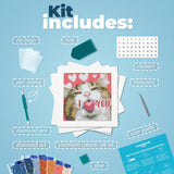 LuwoArte Large Diamond Art Kits for Adults - Brilliant Art Diamond Painting Kit - Paint Gem Art for Adults - Kittens