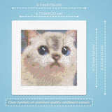 LuwoArte Large Diamond Art Kits for Adults - Brilliant Art Diamond Painting Kit - Paint Gem Art for Adults - Meme Cats