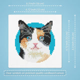 LuwoArte Large Diamond Art Kits for Adults - Brilliant Art Diamond Painting Kit - Paint Gem Art for Adults - Cat Breeds